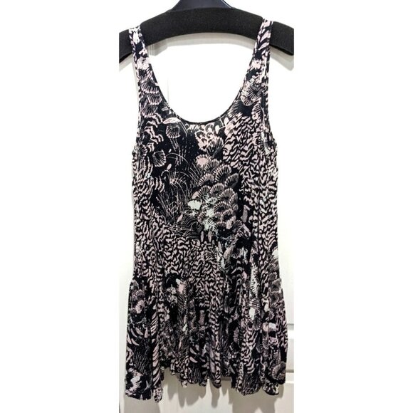 Free People | Abstract Print Skater Dress - Picture 3 of 7